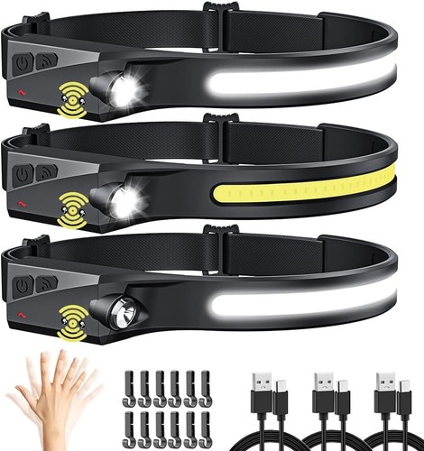 Torcia frontale ricaricabile