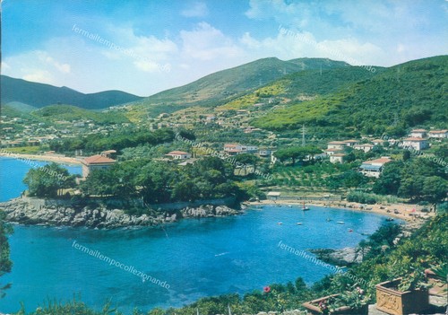 Z257 cartolina isola elba - z257, d'elba