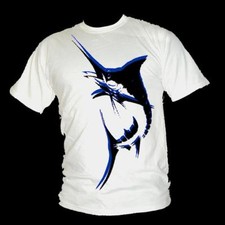 Marlin nero - Oceano Indiano Billfish - SCUBA & PESCA - T-shirt da uomo