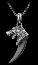 Alchemy Collana Con Dente Lupo