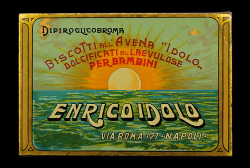 Antica rara scatola latta - rara,
