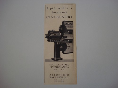 Advertising pubblicità 1940 - advertising,
