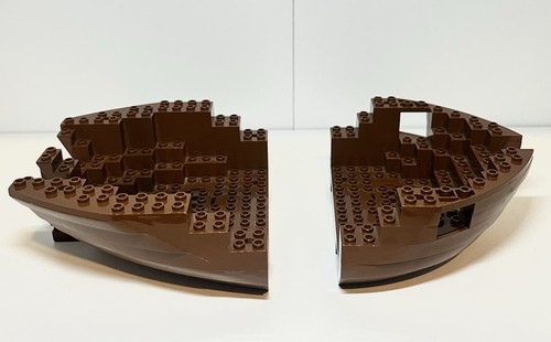 Lego scafo barca - marrone, 2
