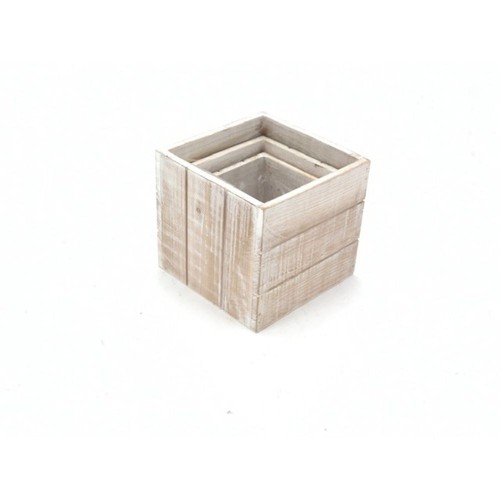 Set cestini in legno - 3,