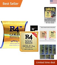 R4 SDHC Gold Pro + Micro SD 8
