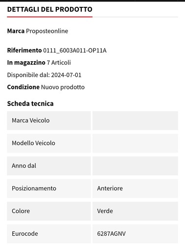Parabrezza opel frontera 1998 - parabrezza,