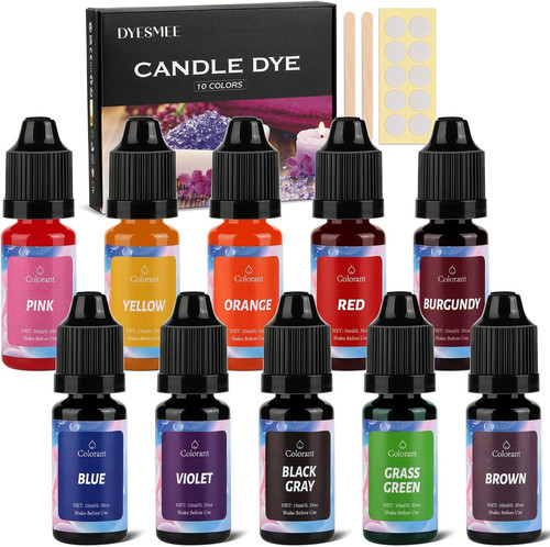 Cera per candele colori - candele,, 10