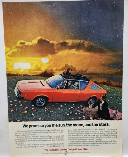 1974 renault gordini coupe - renault, 17