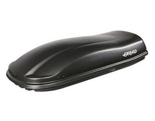 BOX AUTO DA TETTO FARAD 480 LT NERO GOFFRATO F3 - BAULE PORTAPACCHI