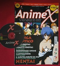 Rivista e cd Hentai " Anime X vol 1 "