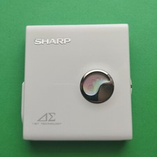 Lettore MiniDisc Sharp MD-DS30-W Bianco Testato Funzionante Solo Lettore Usato
