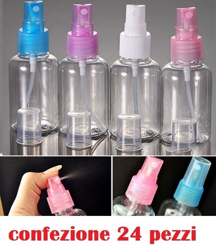 Set pezzi bottiglia spray - pezzi,