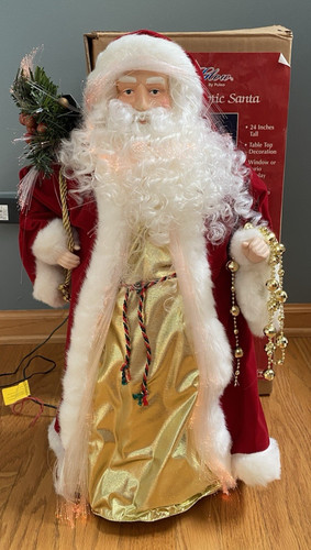 Statuina babbo natale - statuina, vintage