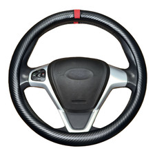 15 "volante de cuero genuino