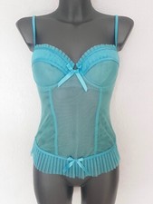 Baci Rubati ferretto donna bustier corsetto nemosine turchese taglia: 80B