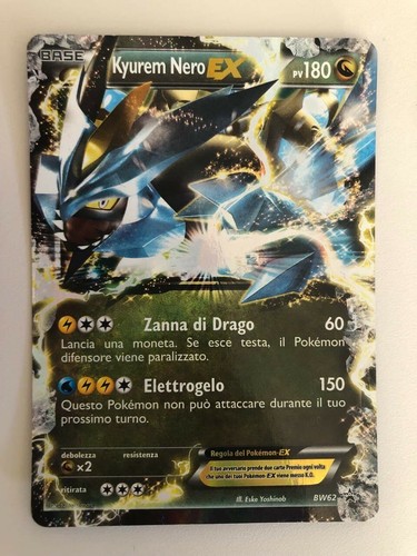 Kyurem nero promo bw62 - kyurem, ex