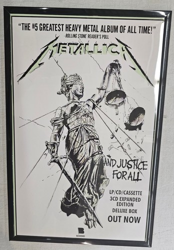 Poster promozionale metallica - promozionale,