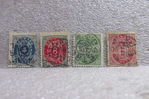 1875 1888 danimarca - danimarca, cancellata