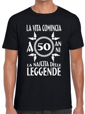T shirt uomo 50 CINQUANTA Anni