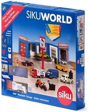 SIKU 5507 - SIKU WORLD - AUTOFFICINA CON ACCESSORI - NUOVO - SIGILLATO