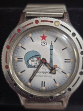 🚀 Raro orologio anfibio Yuri Gagarin Vostok Wostok 