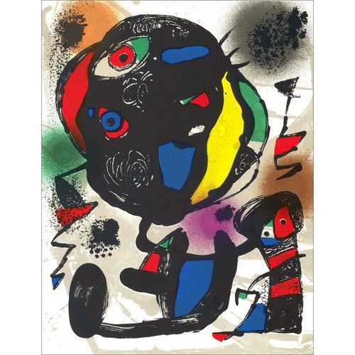 Miro joan litografia - miro,