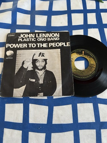 John lennon plastic - lp, 45