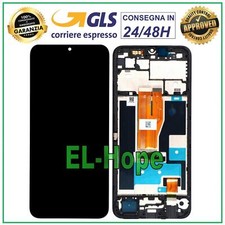 DISPLAY FRAME + LCD PER OPPO REALME C30 /C33 RMX3581 TOUCH SCREEN VETRO SCHERMO 
