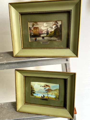 Coppia quadri mis - di, 23x18