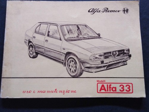 Alfa romeo libretto uso - alfa,