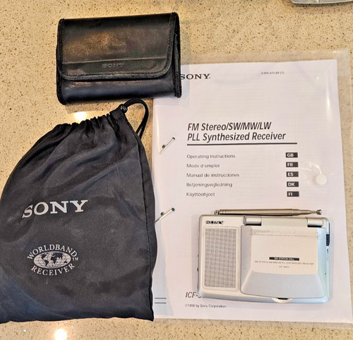 Sony icf sw07 radio fm - icf-sw07, radio,