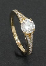 Anello Sol in oro giallo 18 ct