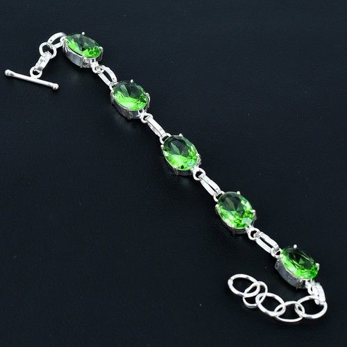 Bracciale tsavorite ovale - tsavorite,