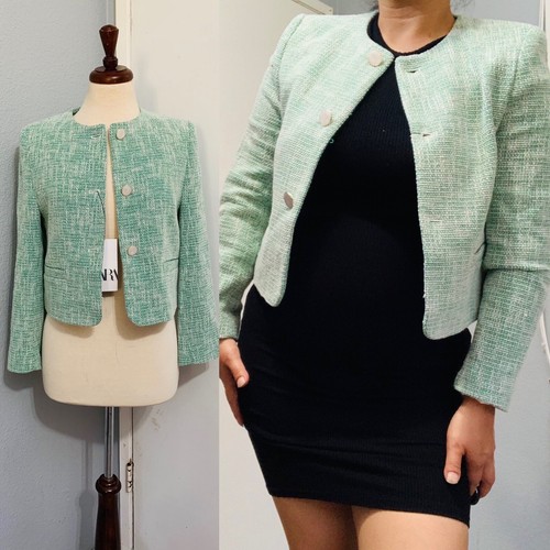 Blazer zara nuovo - nuovo, verde