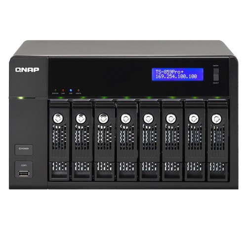Qnap 859 pro server nas - ts-859, pro+