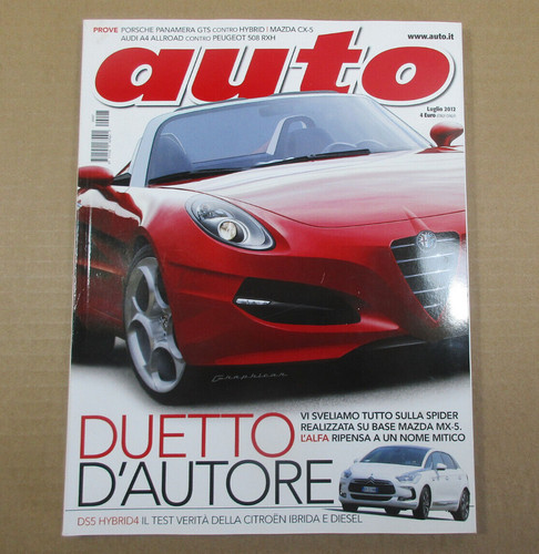 Rivista auto luglio 2012 - auto,