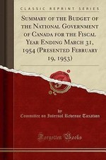 Summary of the Budget of the