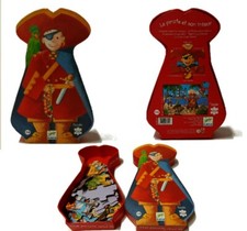 Il pirata e il suo tesoro DJECO puzzle 36 pezzi per bambini - usato