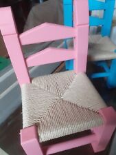 sedia per bambini artigianale