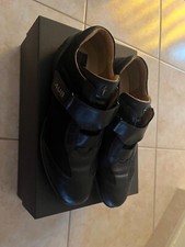 4US Paciotti Hhhust D Calf Nettuno Sneakers Strappo Nero