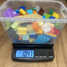 Lego Duplo mattoncini/blocchi/parti/pezzi misti in scatola di immagazzinaggio - circa 1 kg
