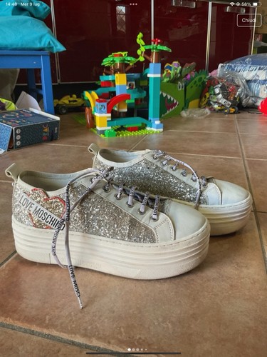 Scarpe love moschino suola - love,