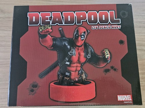 Statua busto deadpool marvel - statua,