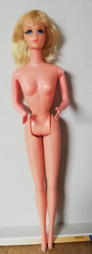 Bionda vintage barbie ciglia - bionda,