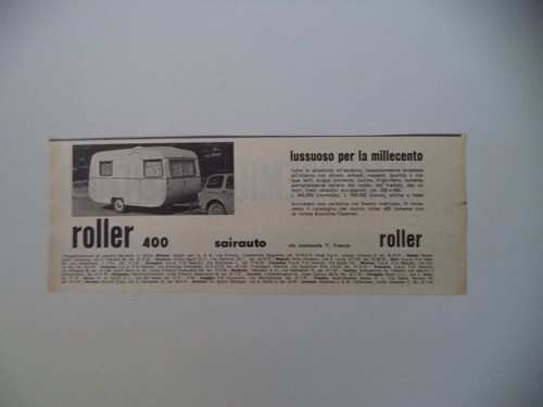 Advertising pubblicità 1961 - pubblicità,