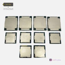 LOTTO LAVORO 10 X CPU MIXED PROCESSORE INTEL I3 I5 I7 XEON PER PARTI NON TESTATE