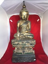 Buddha in legno Laos sec XVIII