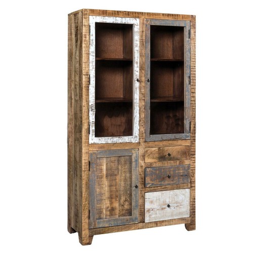 Vetrina country chic rusticata - vetrina,