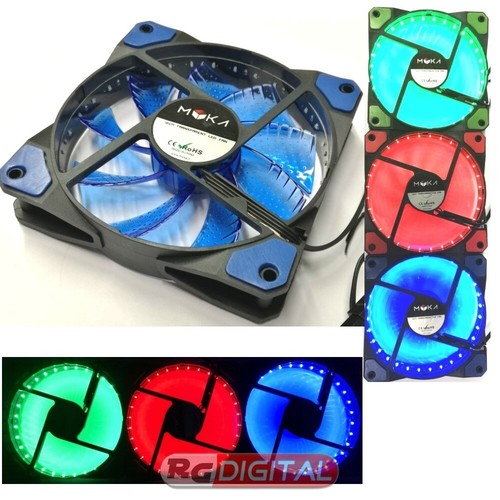 Ventola myka led - 12, blu