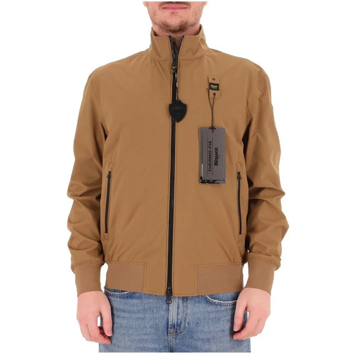 Blauer bomber con cuciture - blauer,